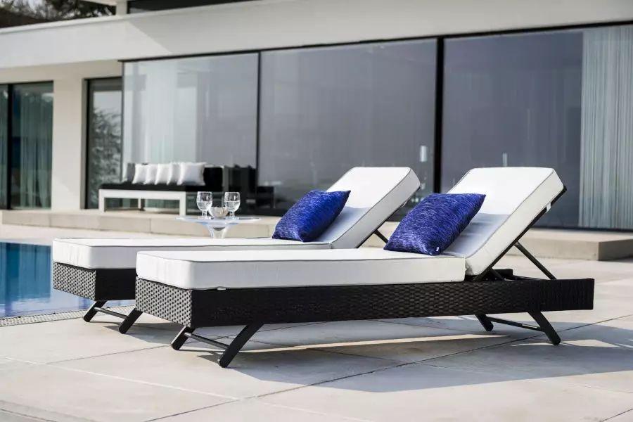 Luxury Outdoor Fabrics for Villas & Pool Loungers | EXTEX